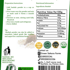 Baobab Powder (100g)