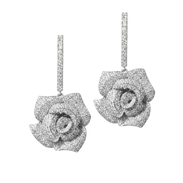 Sparklez Exclusive Diamond Rose Collection earrings
