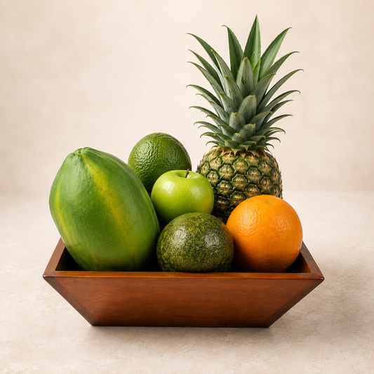 African Wooden Fruits Bowls (3 Sets), Large Bowl, Decorative Gift, Handmade Carved Wood, Food Safe Toxin Free Serving Dish, Fruit