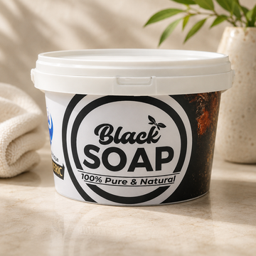 Urban Afrique Black Soap Bucket