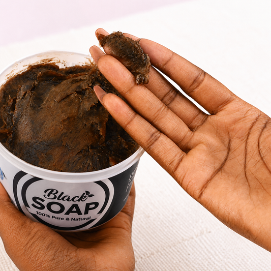 Urban Afrique Black Soap Bucket