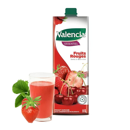 Valencia Essential Red Fruits Natural Fruits Juice
