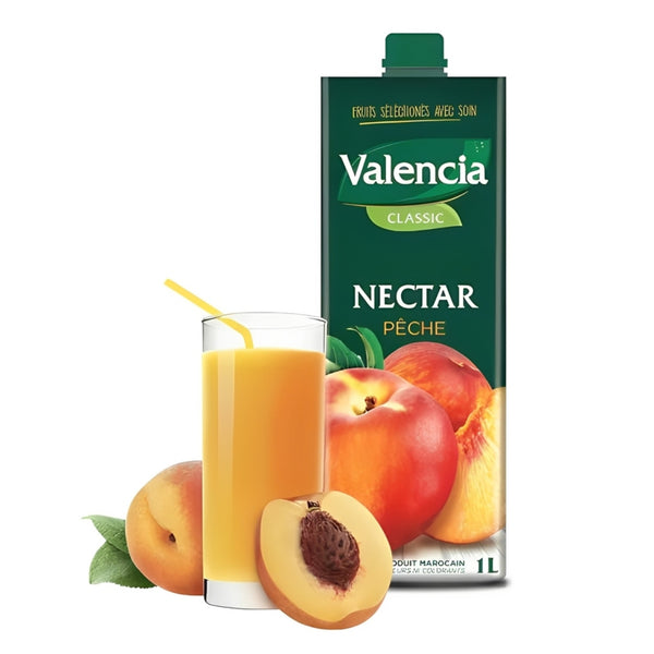 Valencia Classic Nectar Peach 1L Natural Fruit Juice