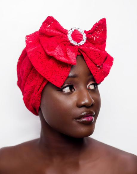 Lace Bow Headgear | UrbanAfriqueClothes | URBAN AFRIQUE