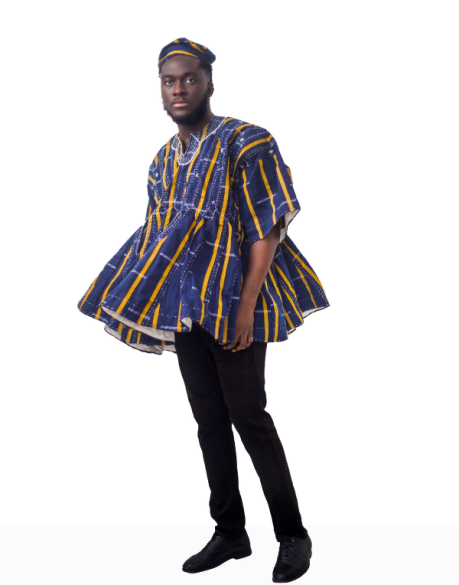 Northern Smock Top Long Sleeves | URBAN AFRIQUE