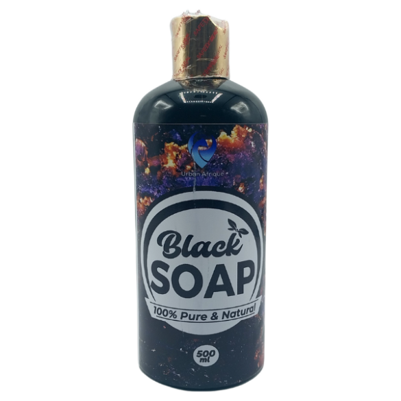 Pure Black Soap Shower Gel (Pack of 5) | NaturalsAfrique | URBAN AFRIQUE