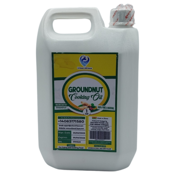 Groundnut Cooking Oil (Pack of 6) | TFood | URBAN AFRIQUE