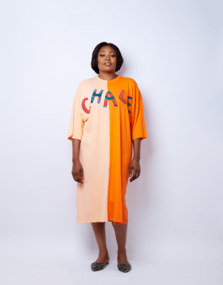 Colour Block T-Shirt Dress | URBAN AFRIQUE