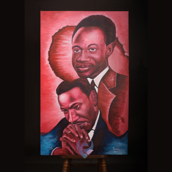African Painting - African Leaders  - URBAN AFRIQUE
